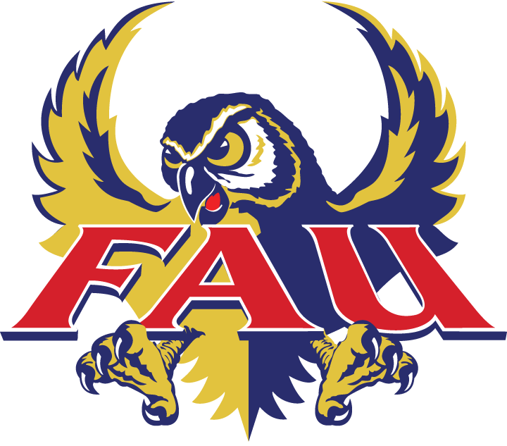 Florida Atlantic Owls 1994-2004 Primary Logo iron on transfers for clothing...